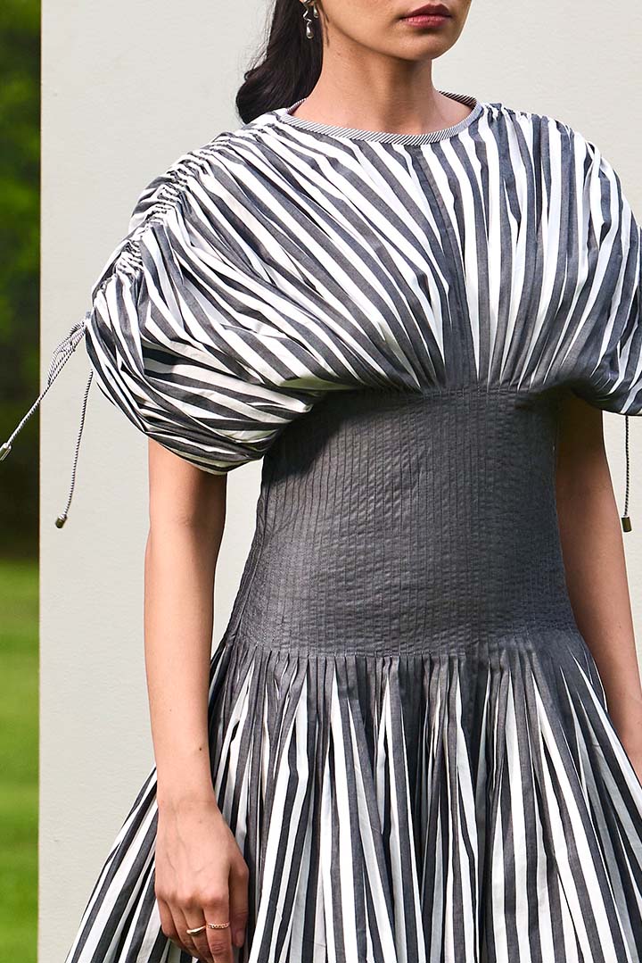 Striped Echo Dress