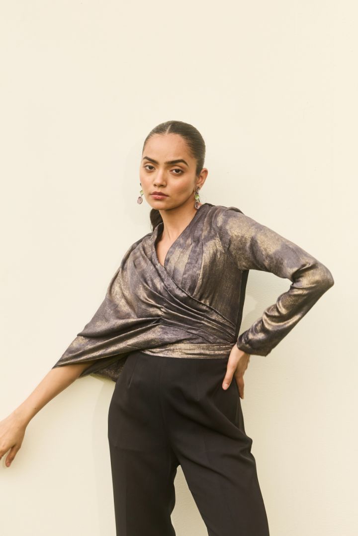 Eclipse Draped Jumpsuit