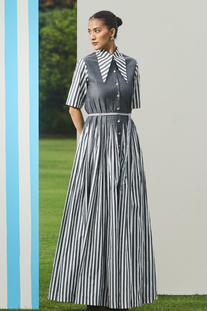 Striped Sonata Dress