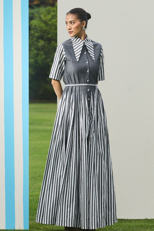 Striped Sonata Dress
