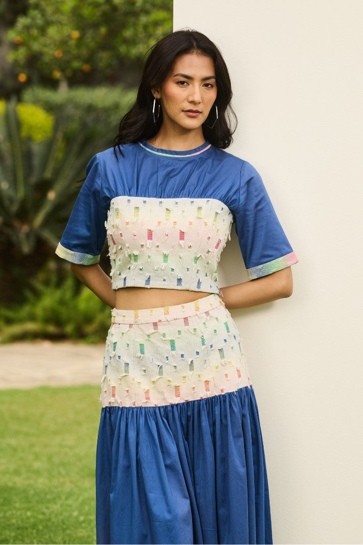Prism Patch Crop Top