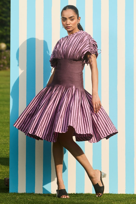 Striped Echo Dress