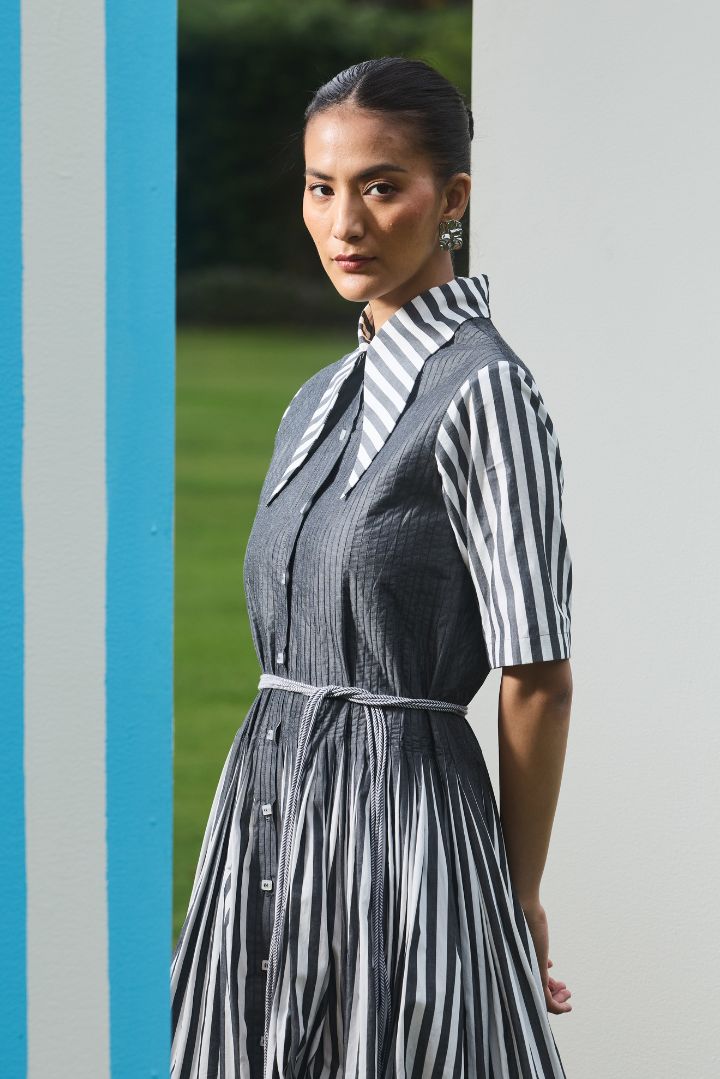 Striped Sonata Dress