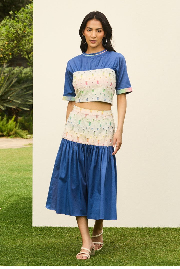 Prism Patch Crop Top