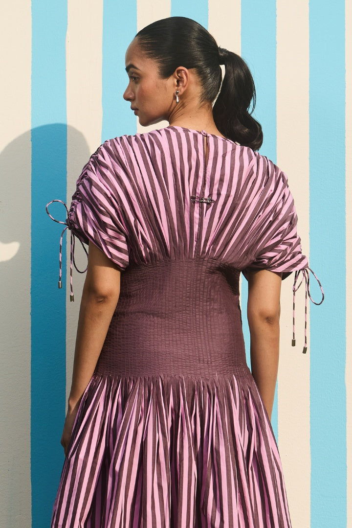 Striped Echo Dress