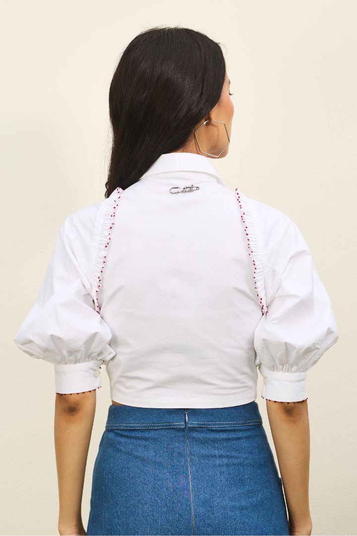 Fleur Knot Crop