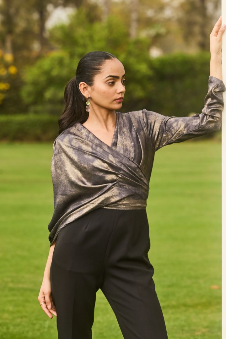 Eclipse Draped Jumpsuit