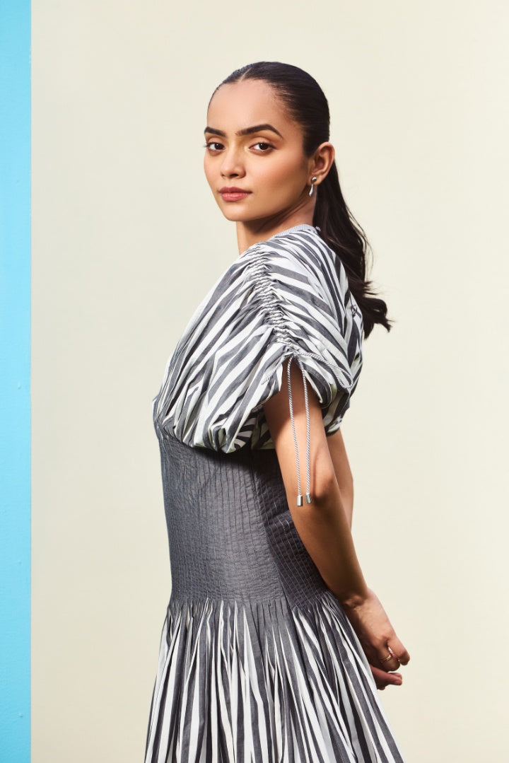 Striped Echo Dress