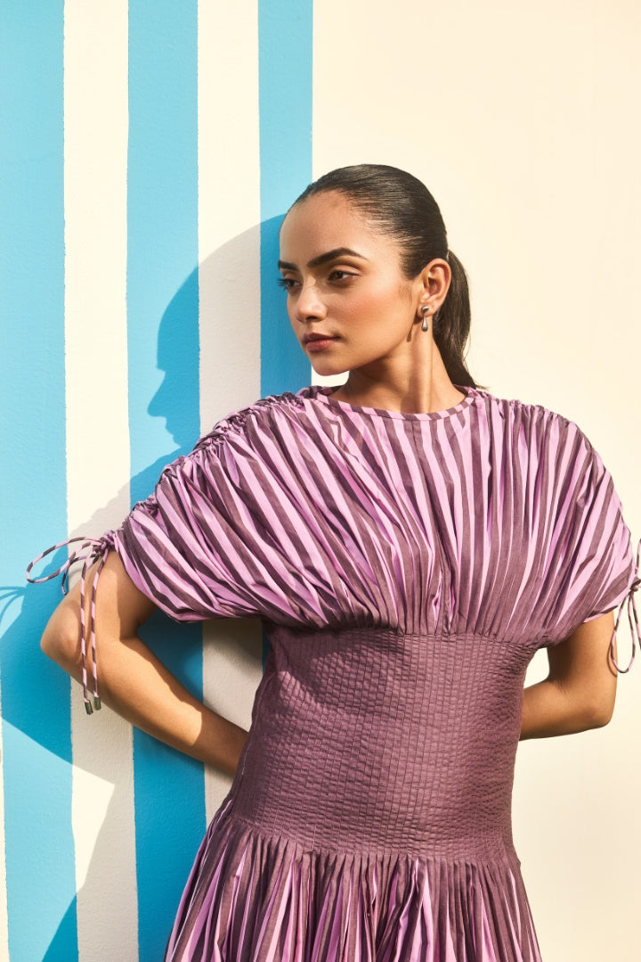 Striped Echo Dress