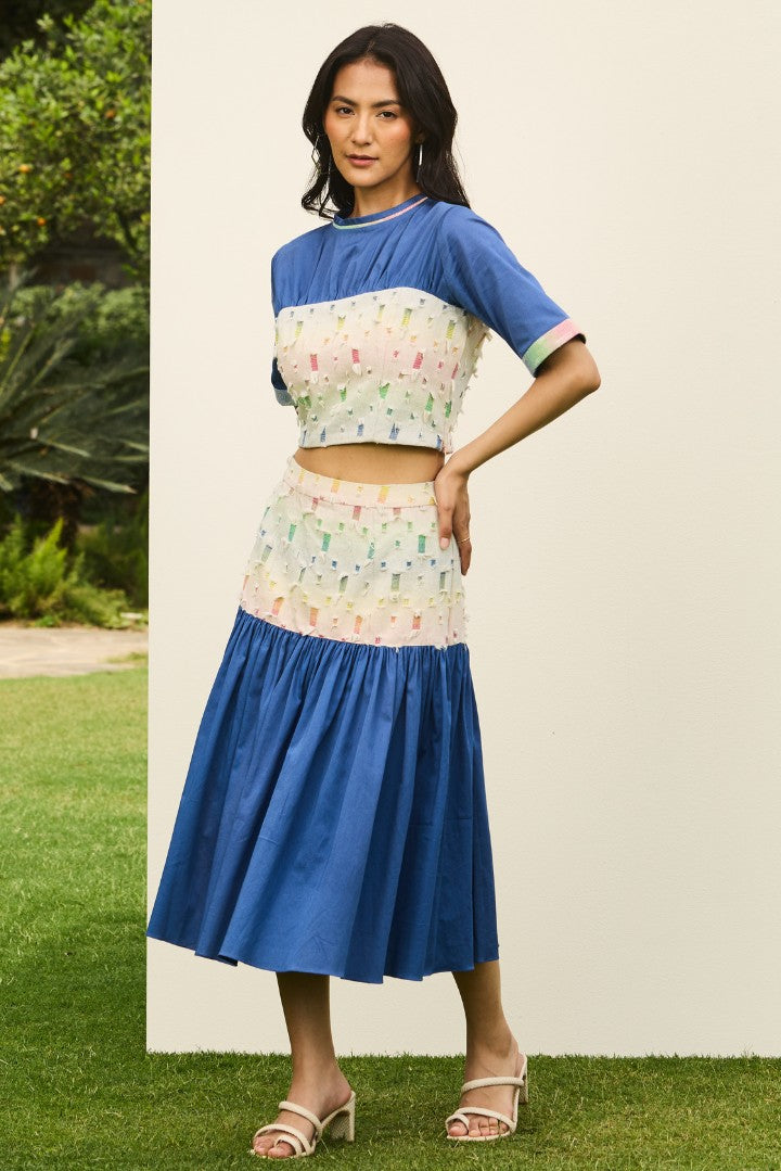 Prism Patch Crop Top