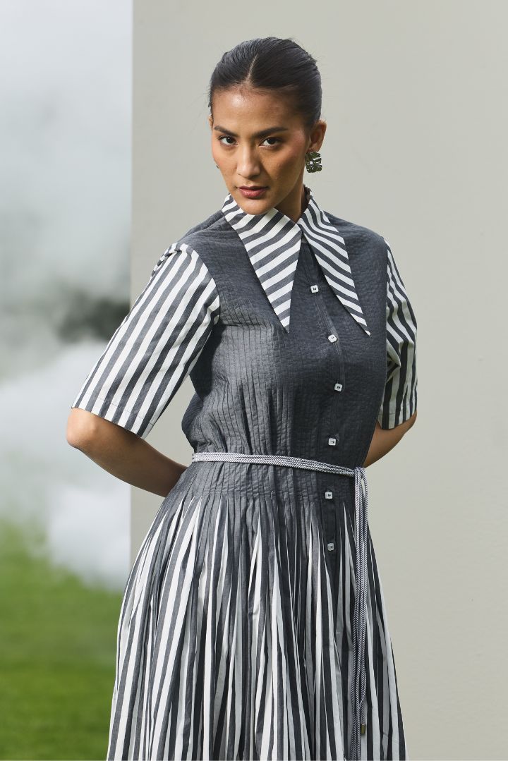 Striped Sonata Dress