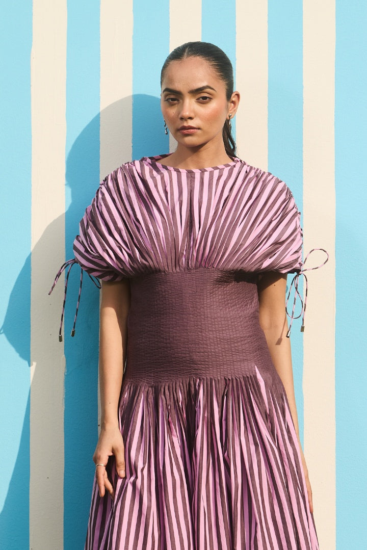 Striped Echo Dress