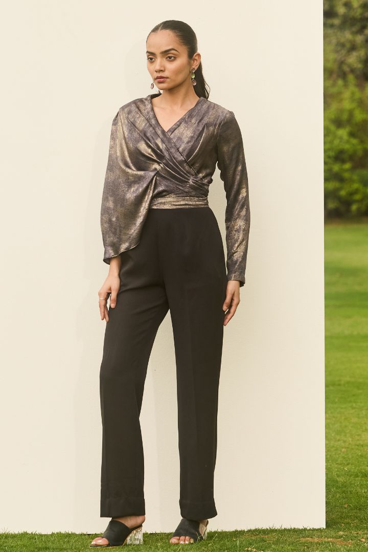 Eclipse Draped Jumpsuit