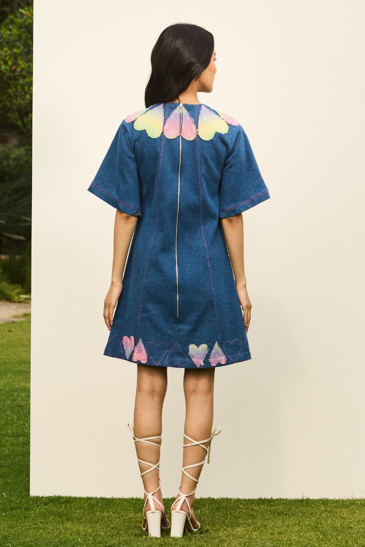 Denim Heartscape Dress