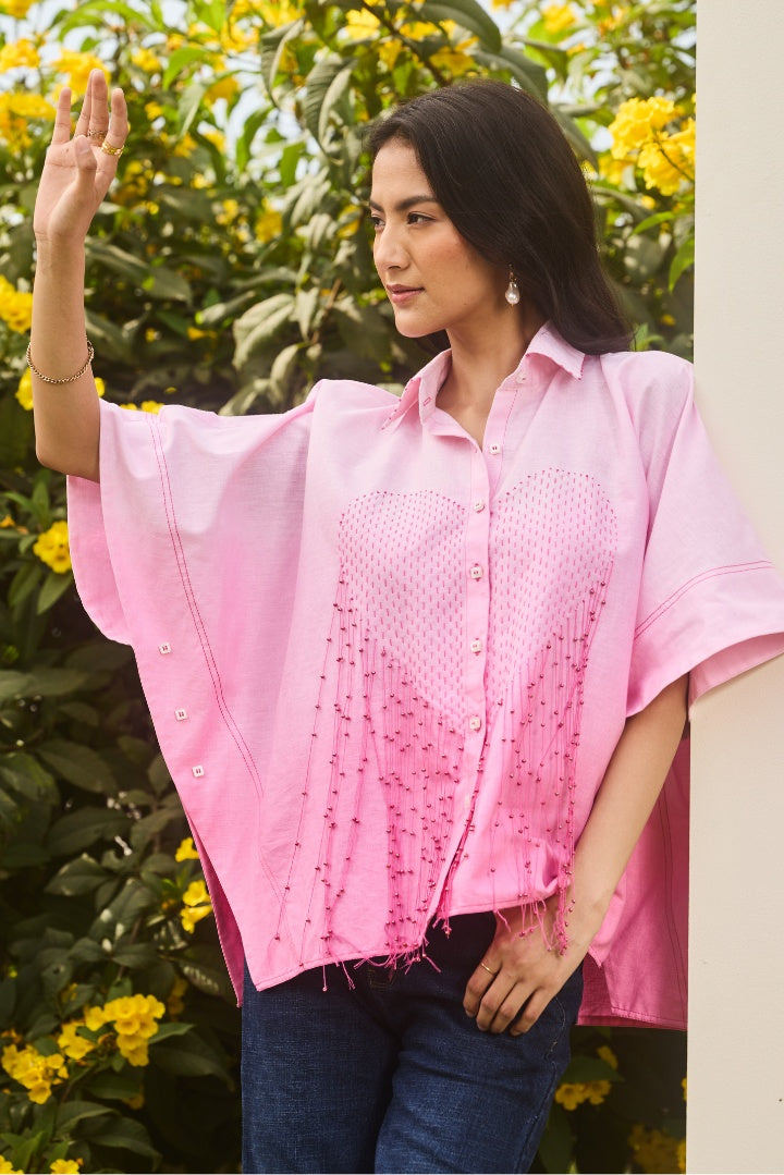 Heartstrings Ombre Cape