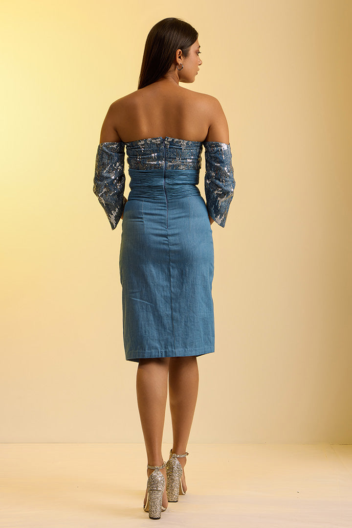 Starlight Denim Dress
