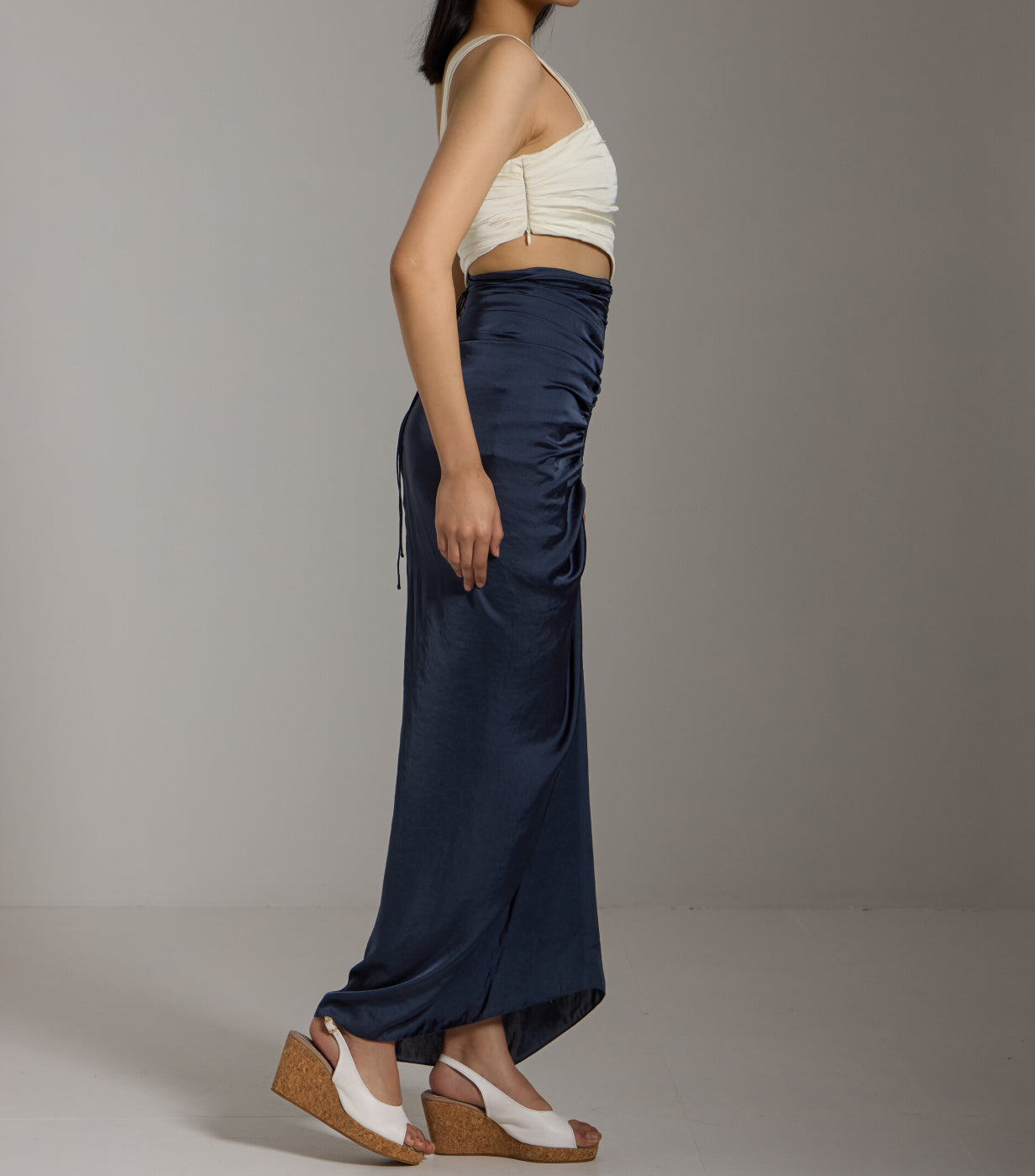 Midnight Gathered Skirt