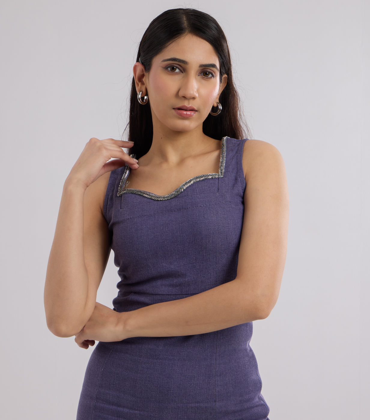 Amethyst Denim Dress