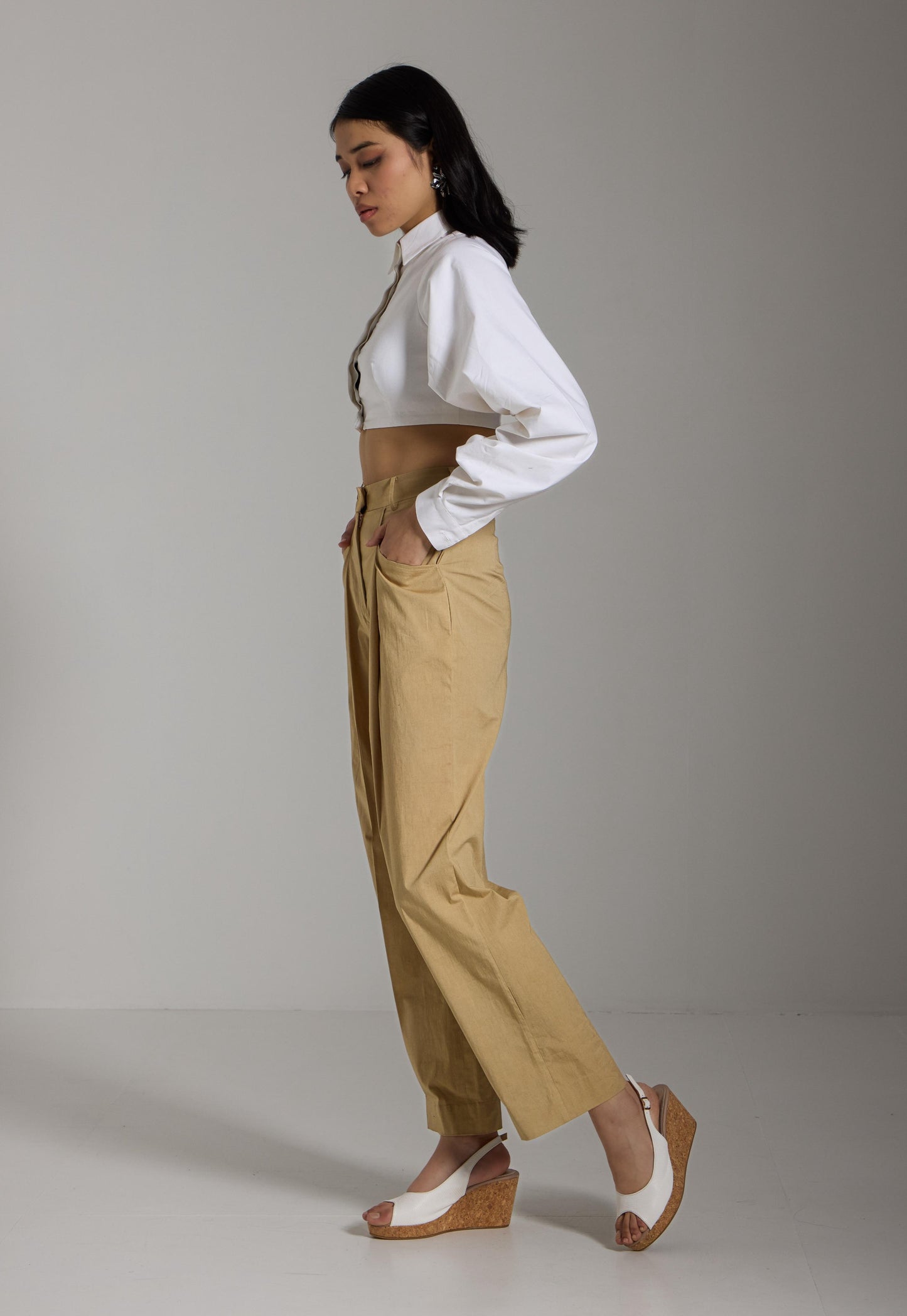 Sunset Sands Pleated Trousers