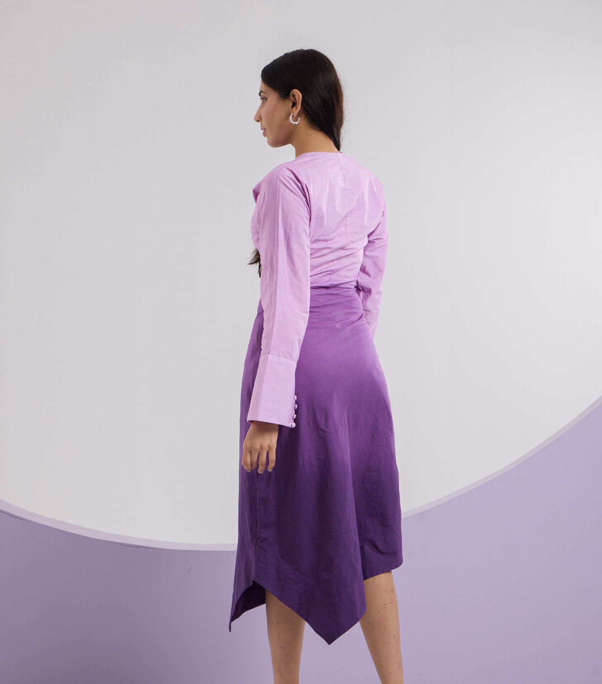 Lavender Haze Ombre Dress