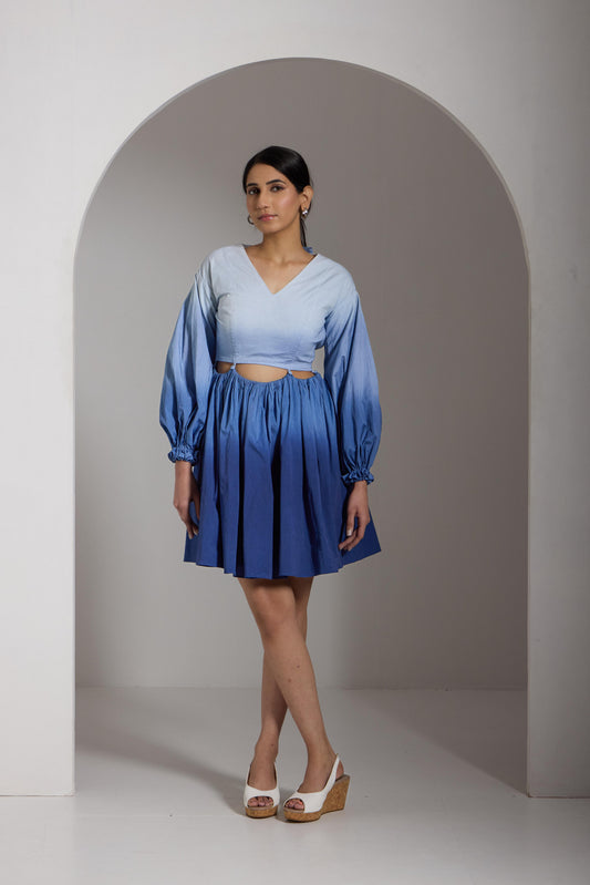 Cascade Ombre Dress