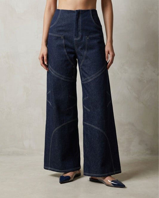 Contour Denim Pants