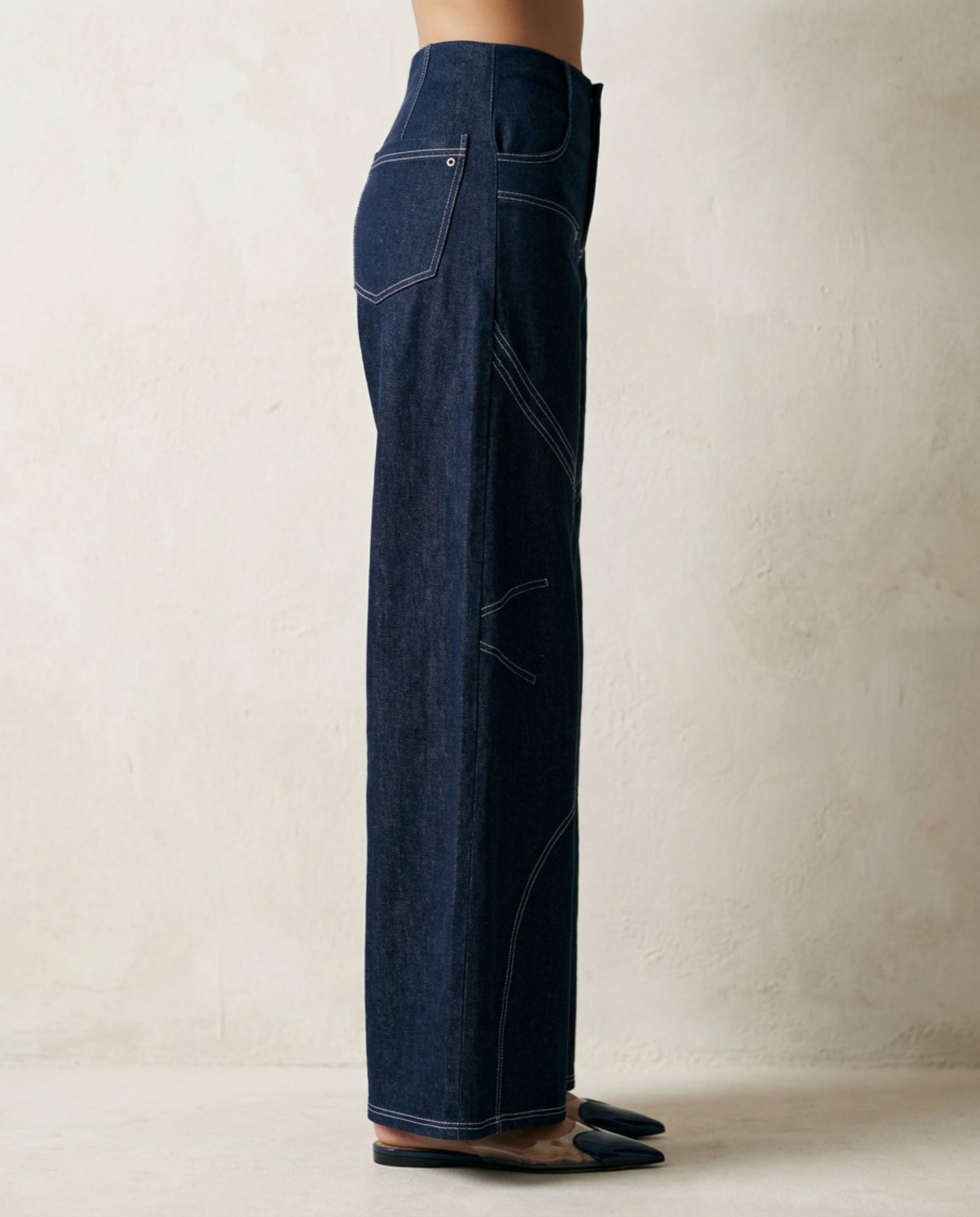 Contour Denim Pants