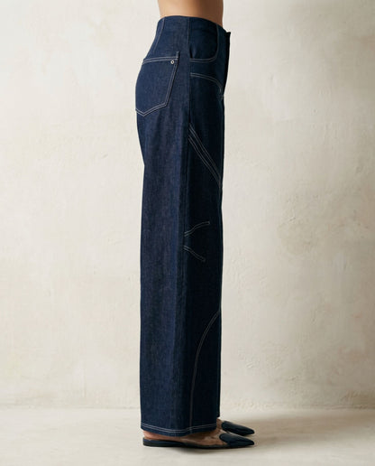 Contour Denim Pants