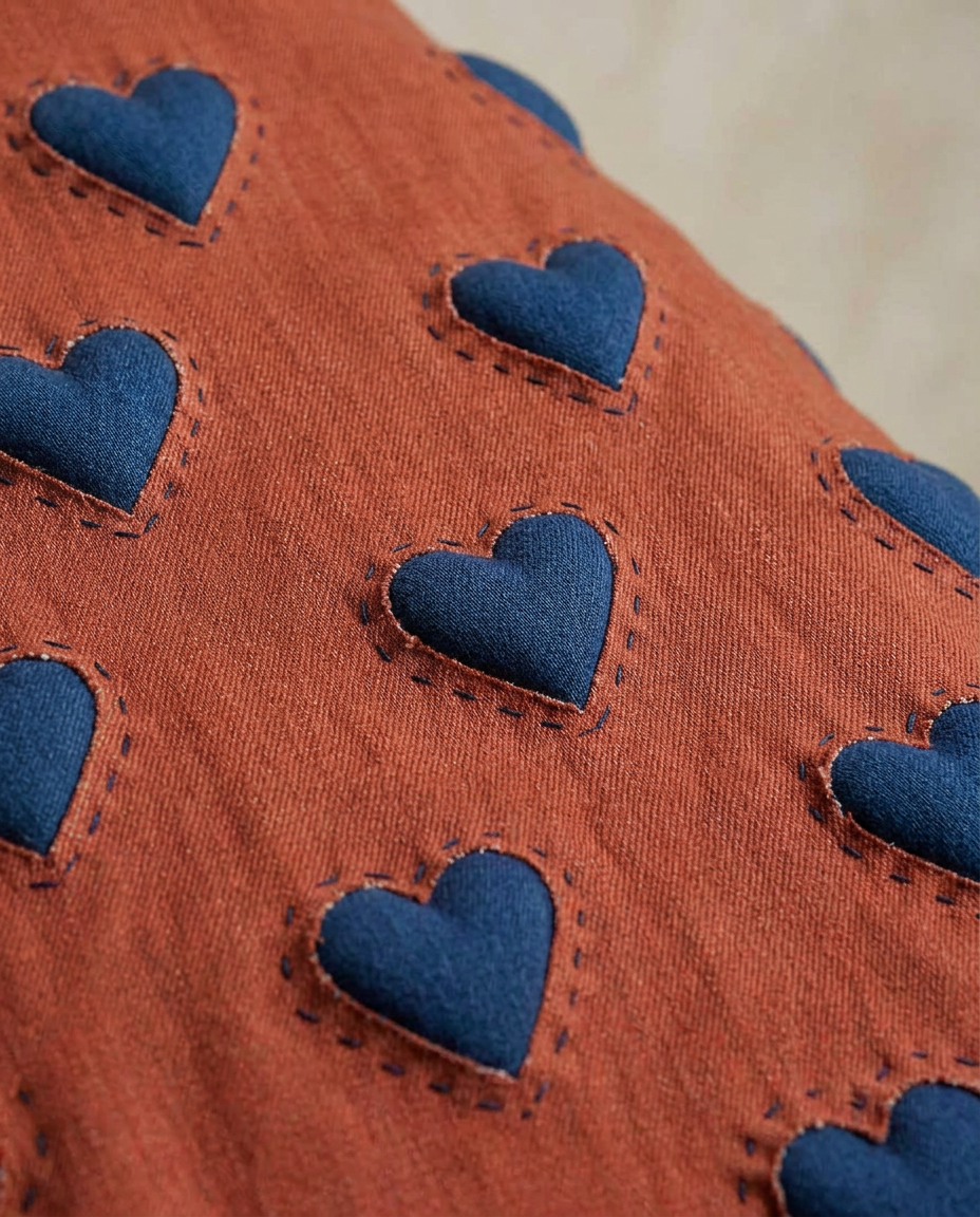 A heart, engineered into the garment.