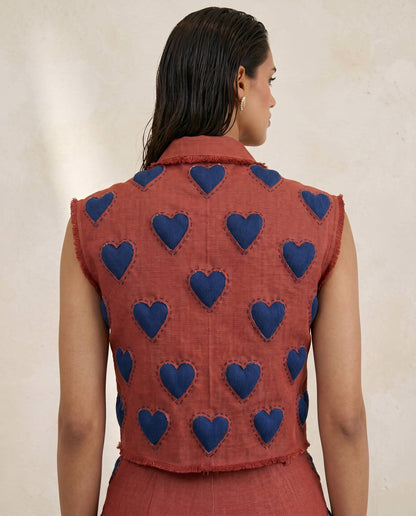 Love Stitch Gilet
