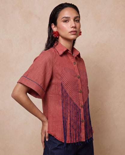 Heartstrings Denim Shirt