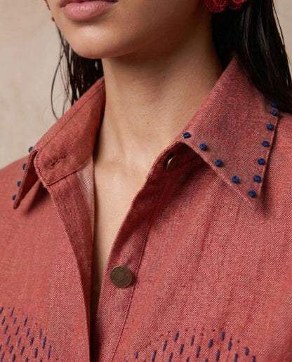 Heartstrings Denim Shirt