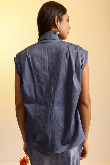 Luxe Pleat Shirt