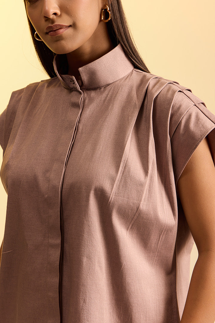 Luxe Pleat Shirt