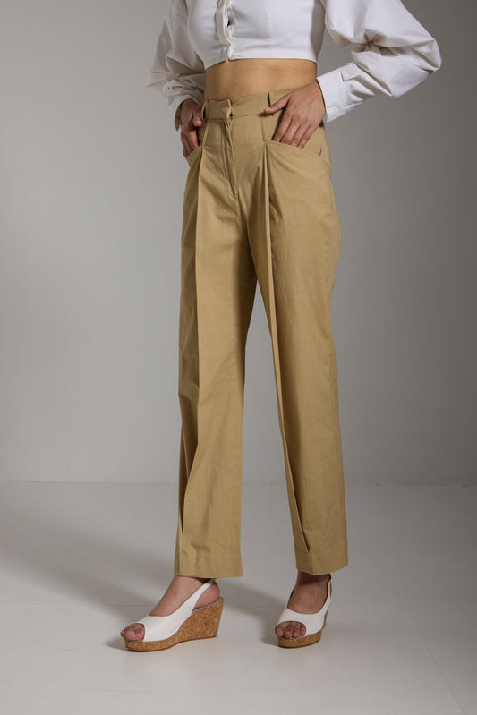 Sunset Sands Pleated Trousers