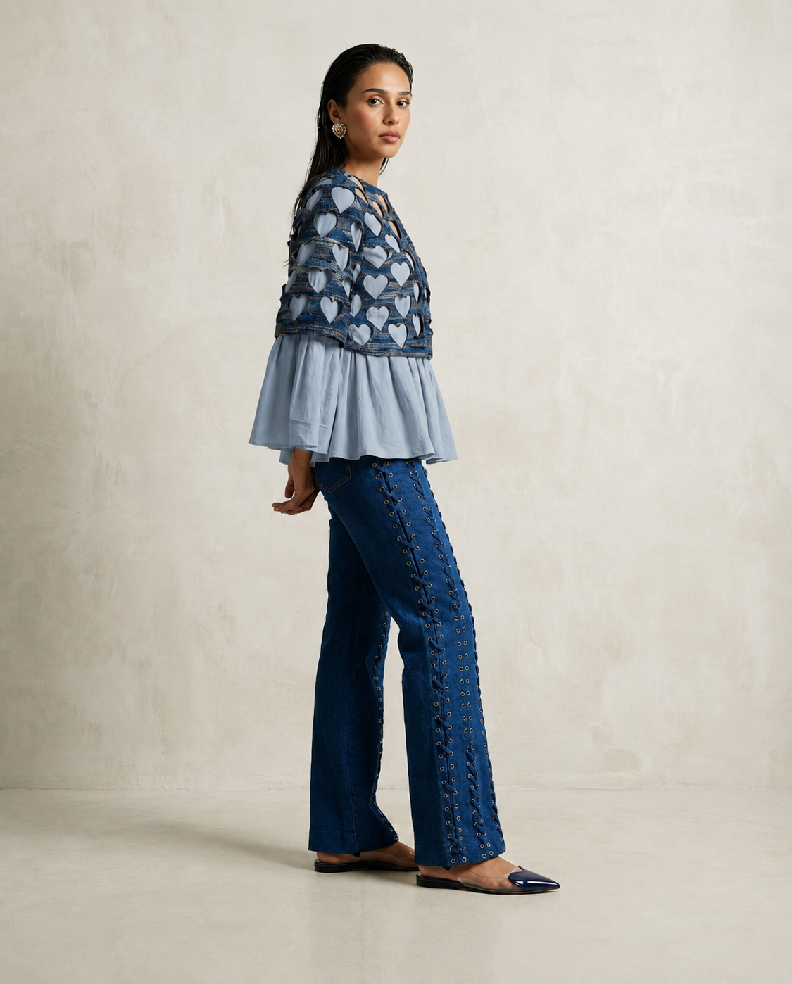 Midnight Hearts Top