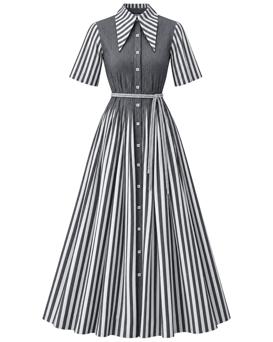 Striped Sonata Dress