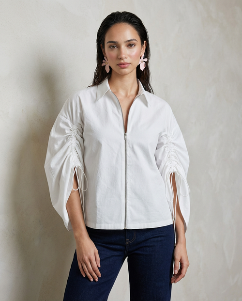 Ivory Sculpt Shirt